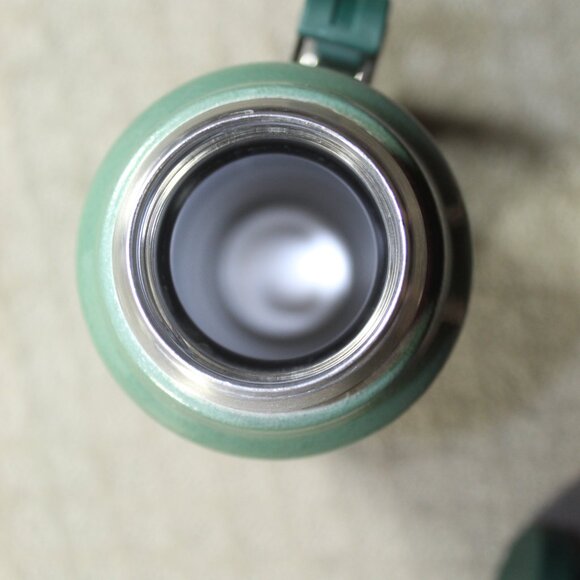 Original Vintage Stanley Thermos Green Vacuum Bottle Thermos 1.1 Quart/1 Liter - Picture 6 of 7